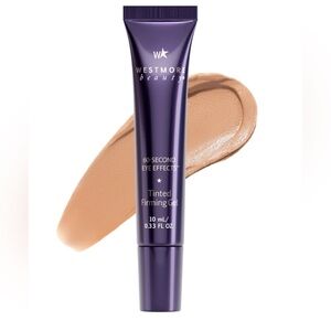 NWT, Westmore Beauty 60-SECOND EYE EFFECTS tinted firming gel, medium to deep